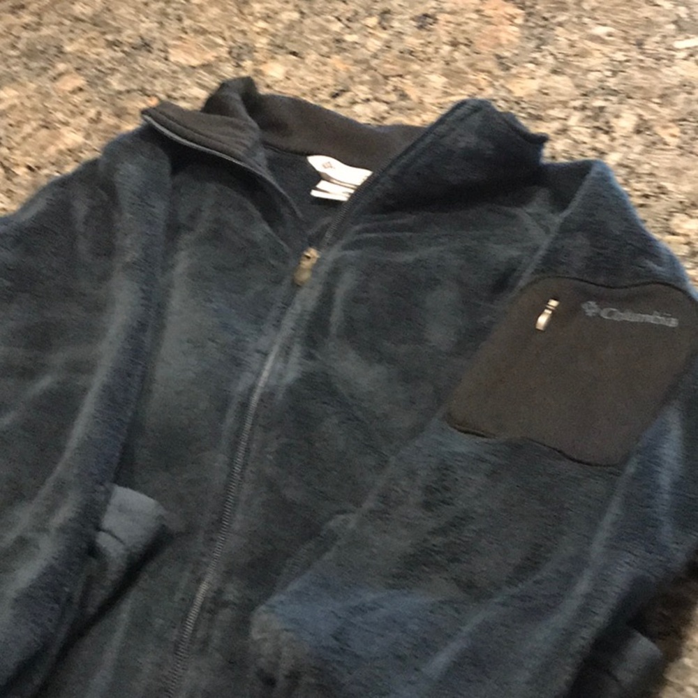 Very heavy quality Colombian zip up fleece